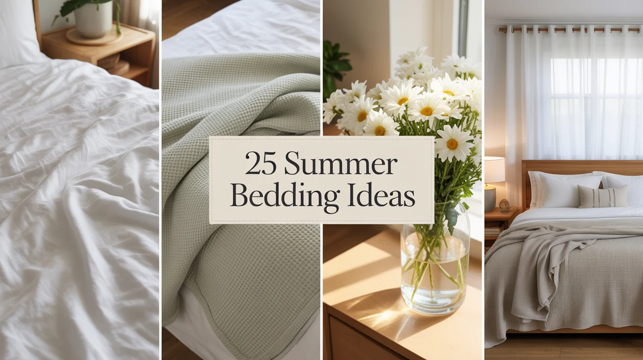 25 Aesthetic Summer Bedding Ideas for a Cool and Breezy Sleep