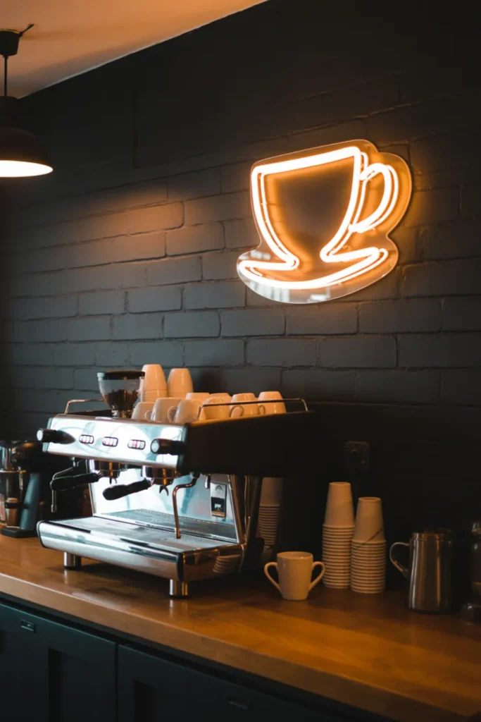 Neon Sign Coffee Corner