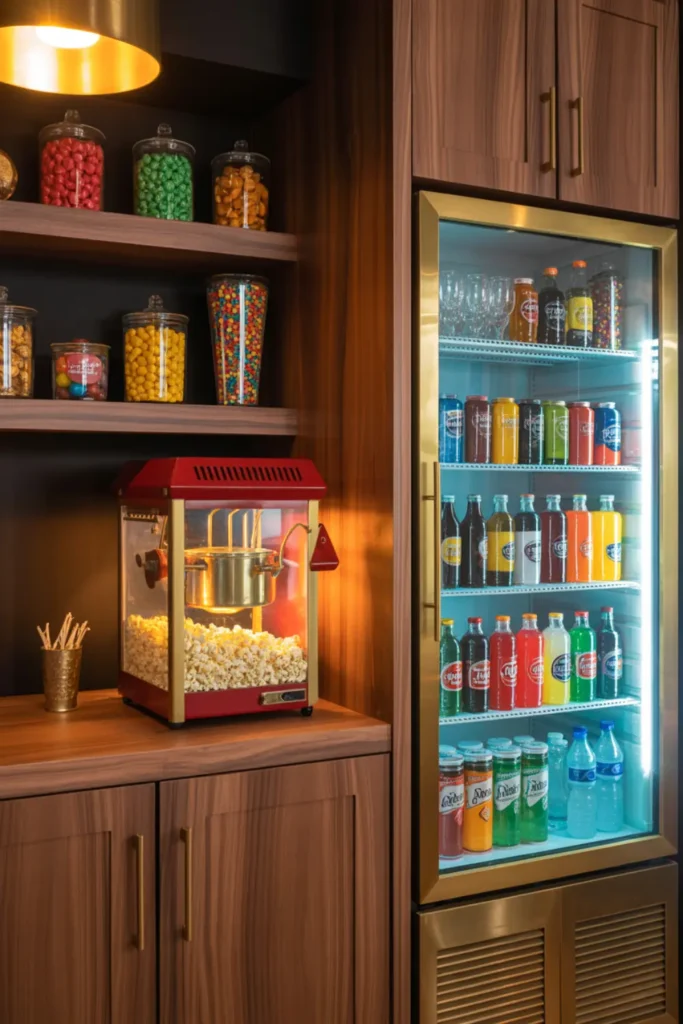 The Movie Night Snack Station