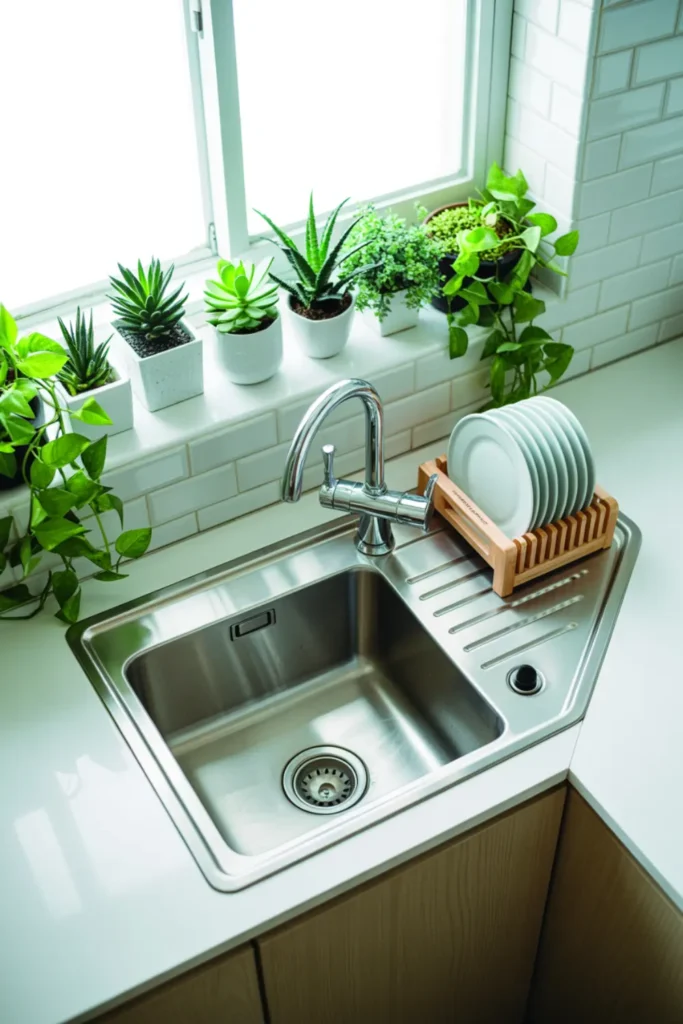 The Compact Corner Sink Focus