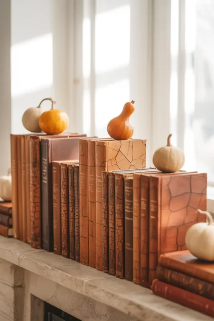 Stacked Vintage Books
