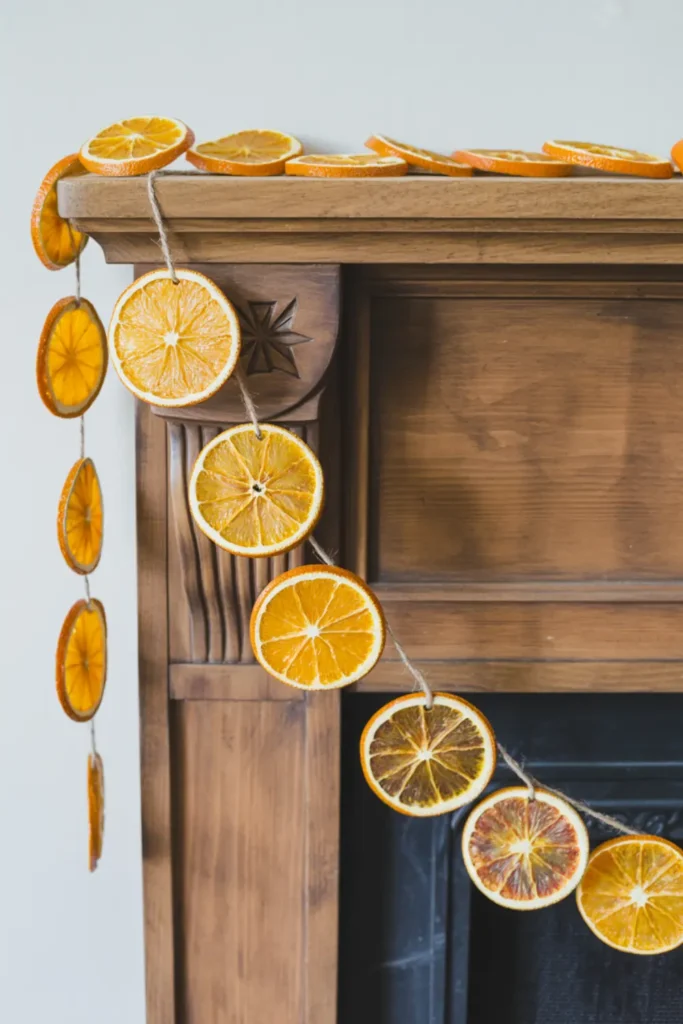 Dried Orange Slice Garland