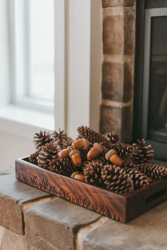 Pinecone and Acorn Trays