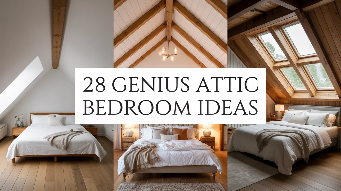 28 Genius Attic Bedroom Ideas to Maximize Your Sloped Space and Style