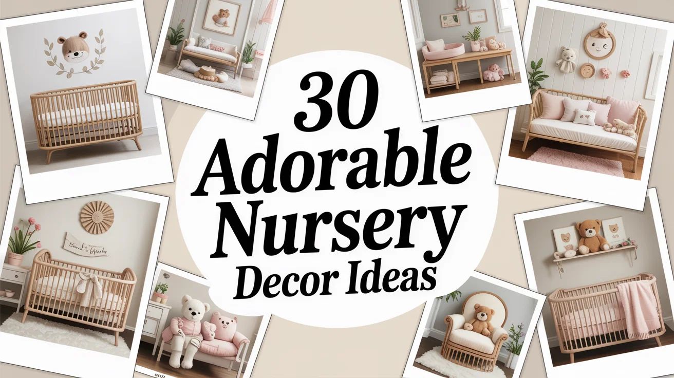 30 Adorable Nursery Decor Ideas You'll Want to Copy Instantly