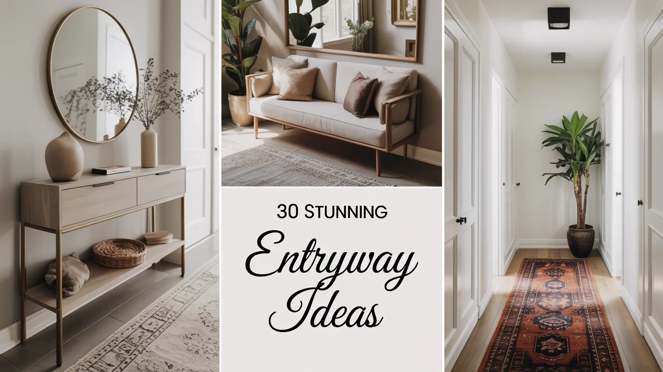 30 Genius Home Entrance Decor Ideas to Wow Your Guests