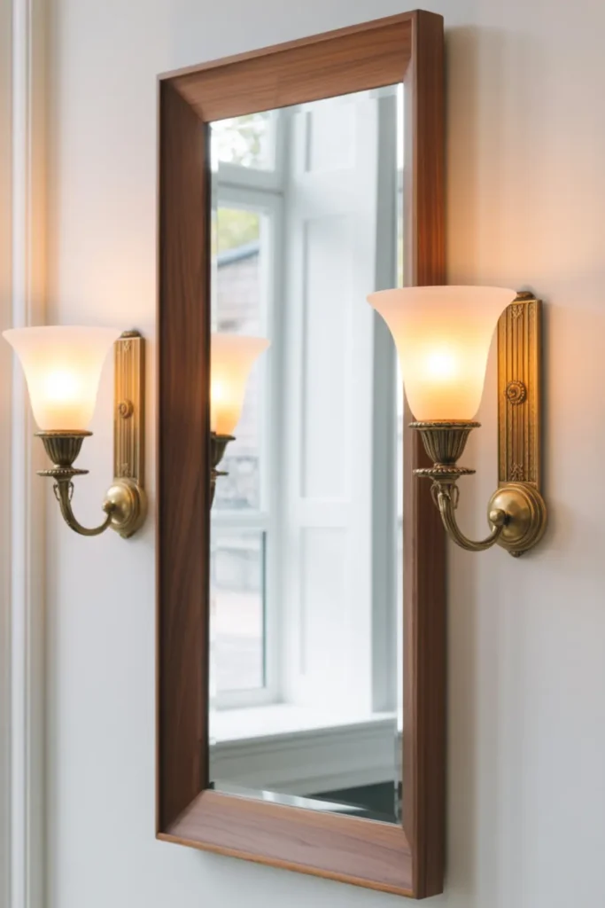 Hang Antique Brass Wall Sconces