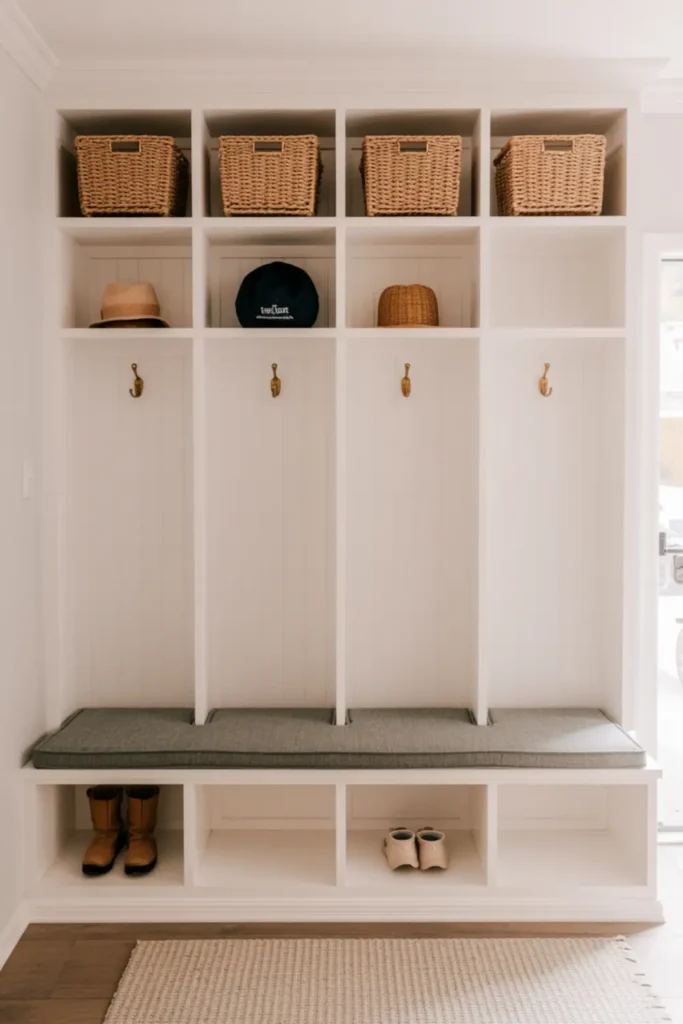Build Mudroom-Style Cubbies