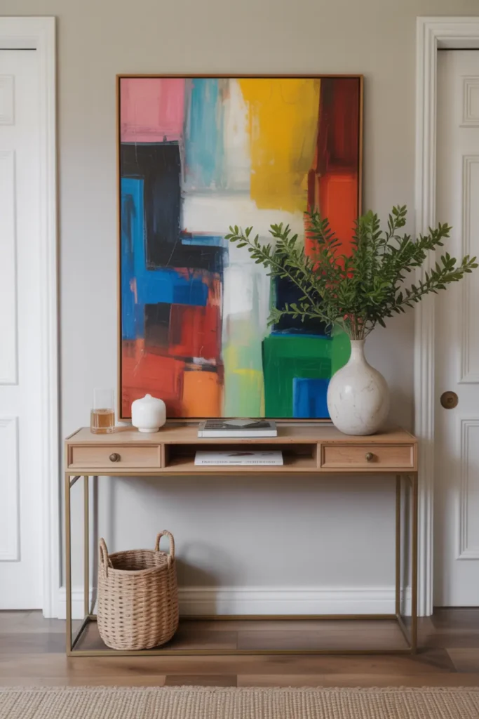 Feature an Abstract Art Canvas