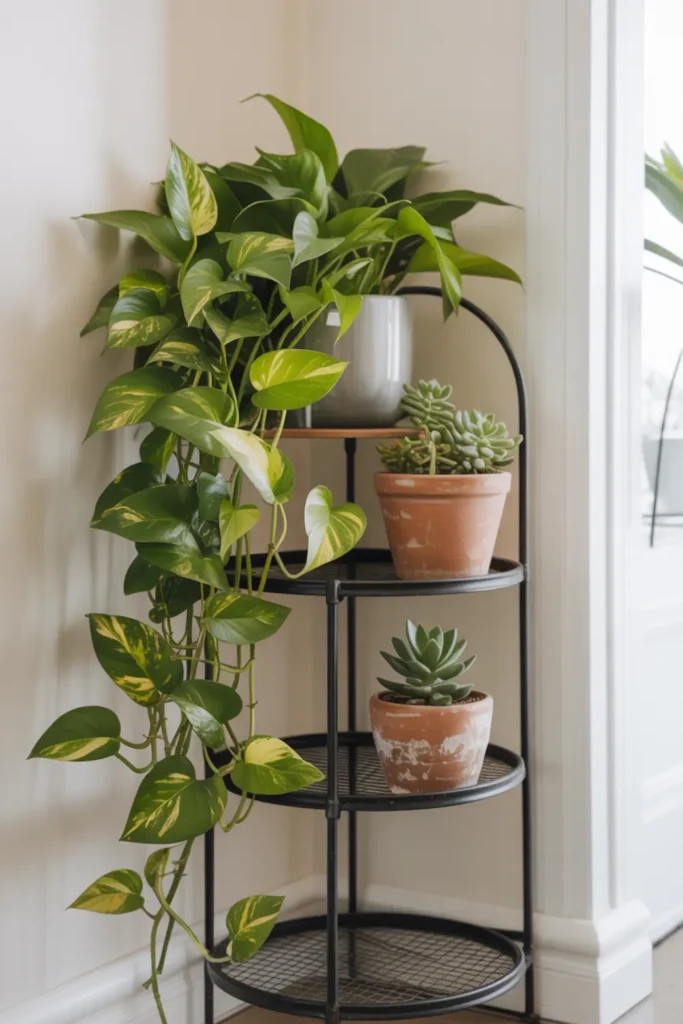 Style a Tiered Plant Stand