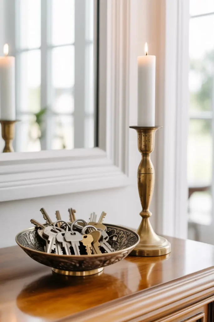 Incorporate Vintage Brass Accents