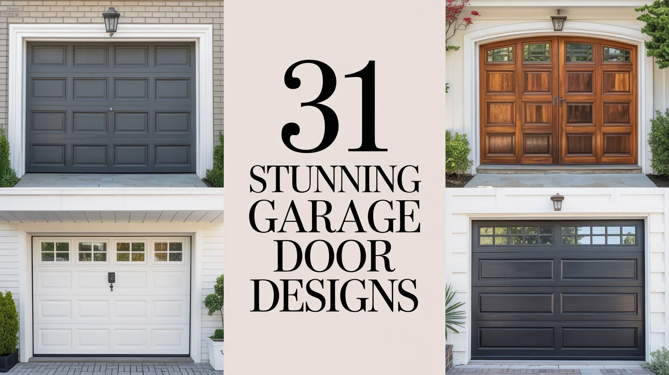 31 Stunning Garage Door Designs to Boost Your Curb Appeal