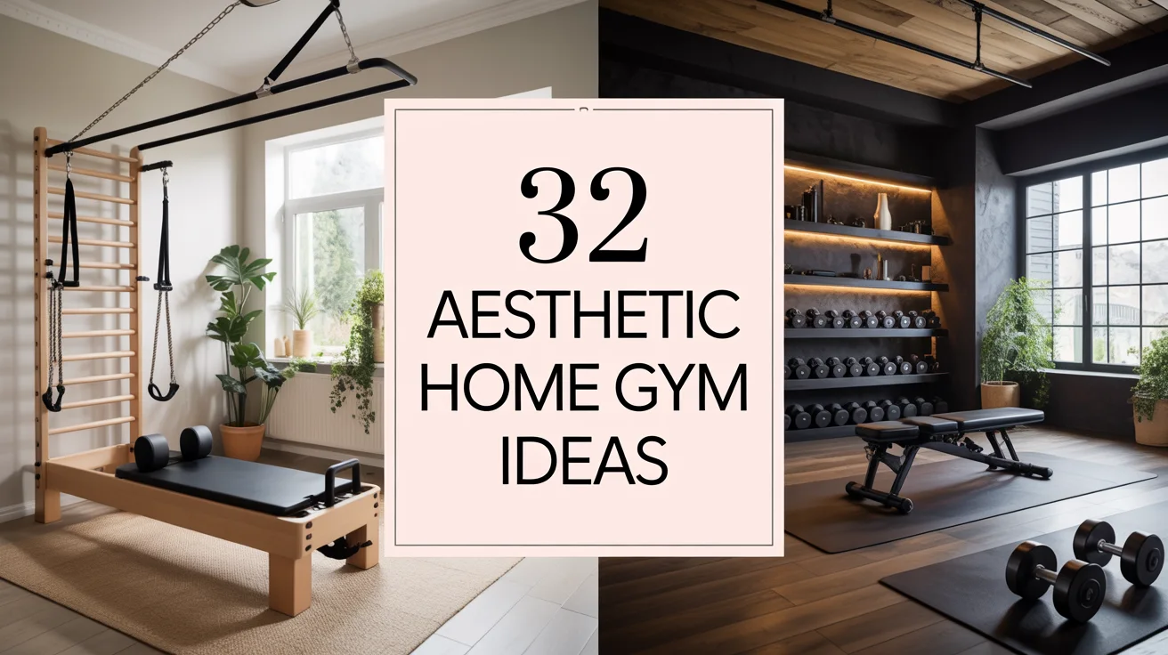 32 Aesthetic Home Gym Ideas That Will Actually Make You Want to Workout
