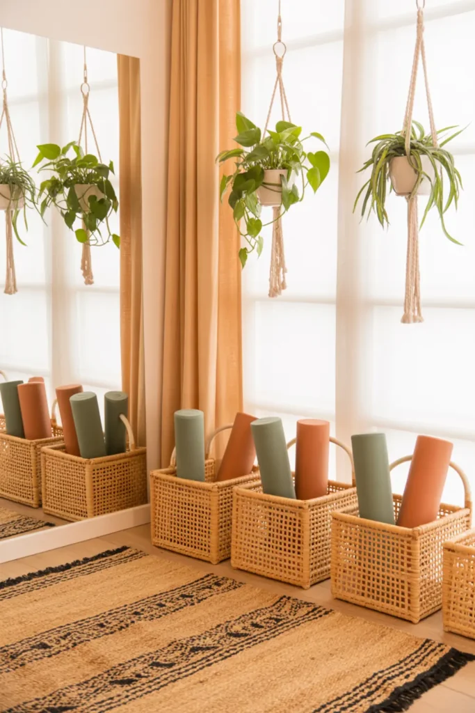 Boho-Chic Stretching Sanctuary