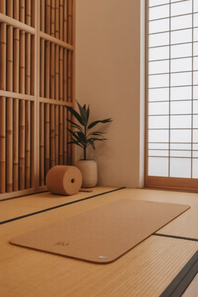 Zen Bamboo Calisthenics Space