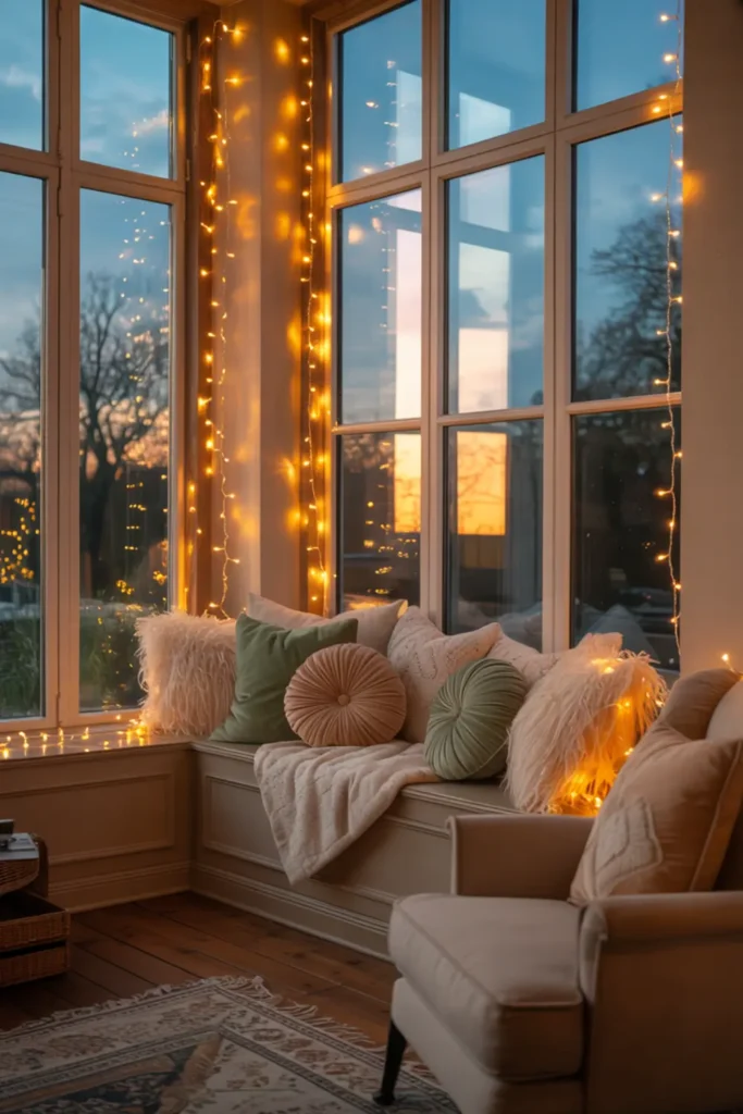 String Fairy Lights for Evening Ambiance
