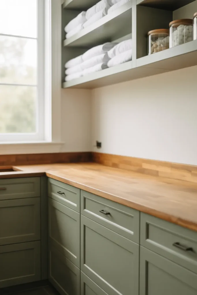 Paint Cabinets Sage Green