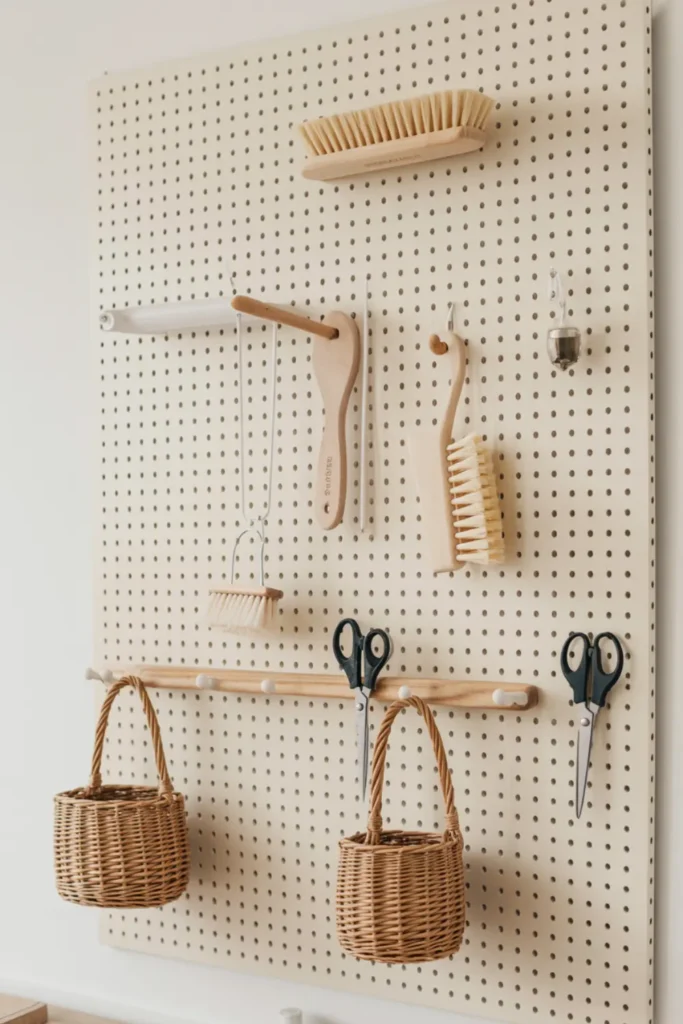 Build an Open Pegboard Station