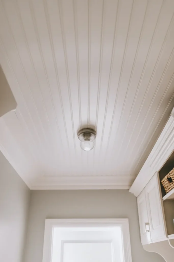 Install a Beadboard Ceiling