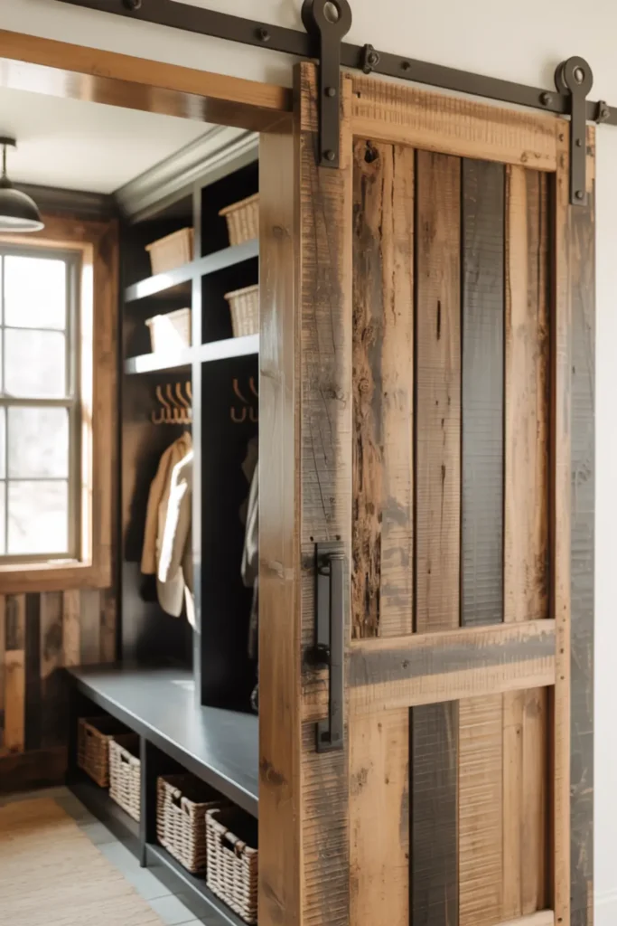 Hang Vintage Sliding Barn Doors