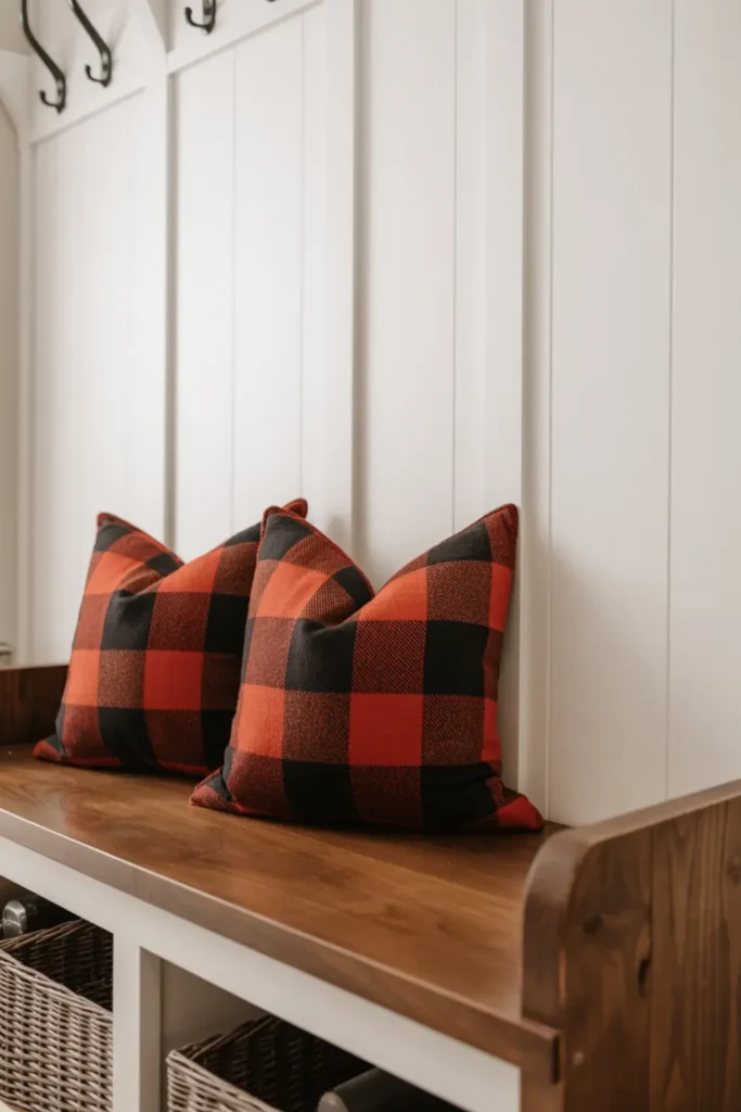 Style with Plaid Throw Pillows