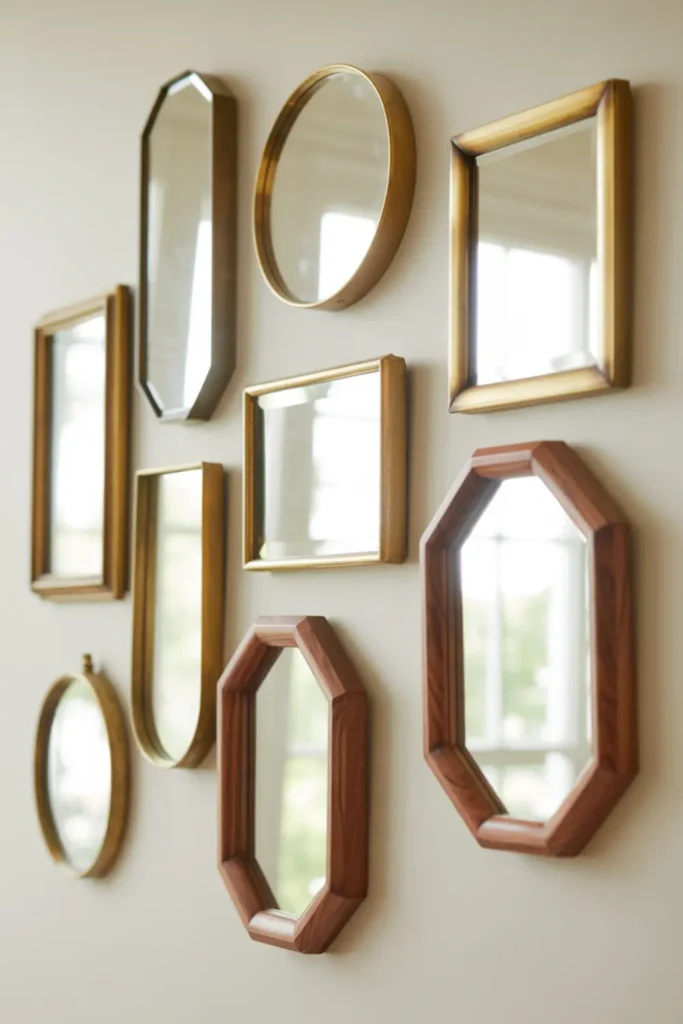 Create an Antique Mirror Gallery