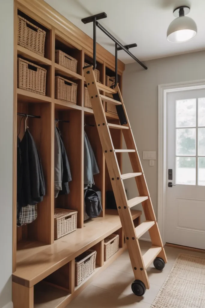 Add a Rolling Library Ladder