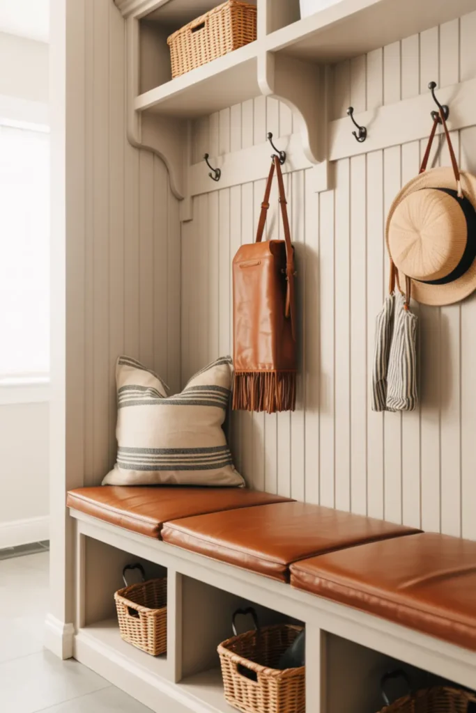 Incorporate Leather Accents