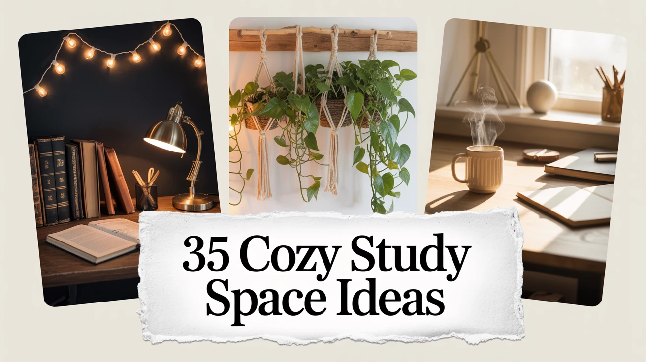 35 Cozy Study Space Ideas That’ll Make You Actually Want to Study