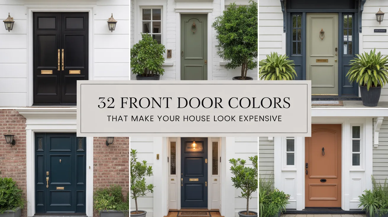 32 Front Door Colors That Make Your House Look Instantly Expensive recommendation.