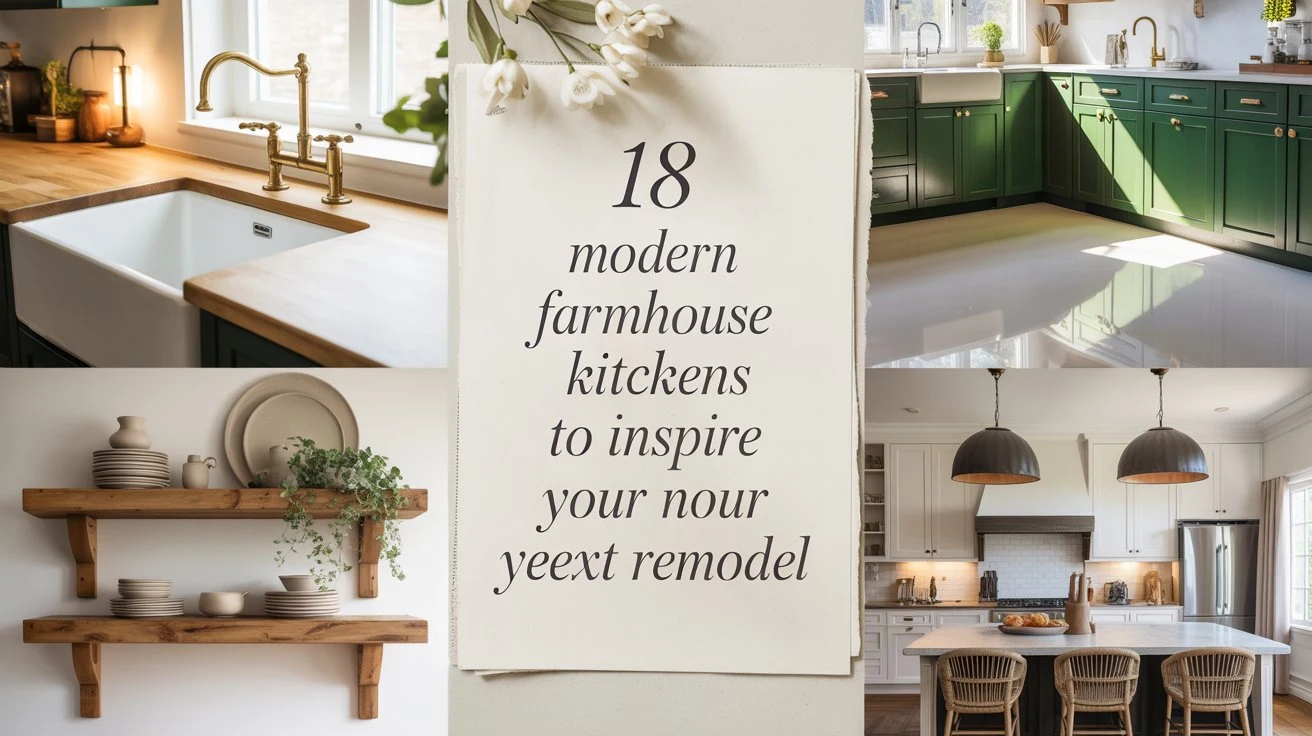 Modern Farmhouse Kitchens