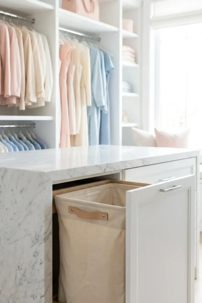 custom walk in closet designs