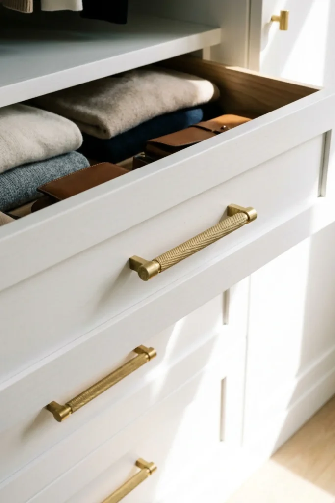 custom walk in closet designs