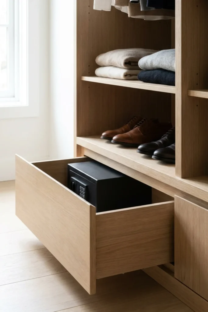 custom walk in closet designs