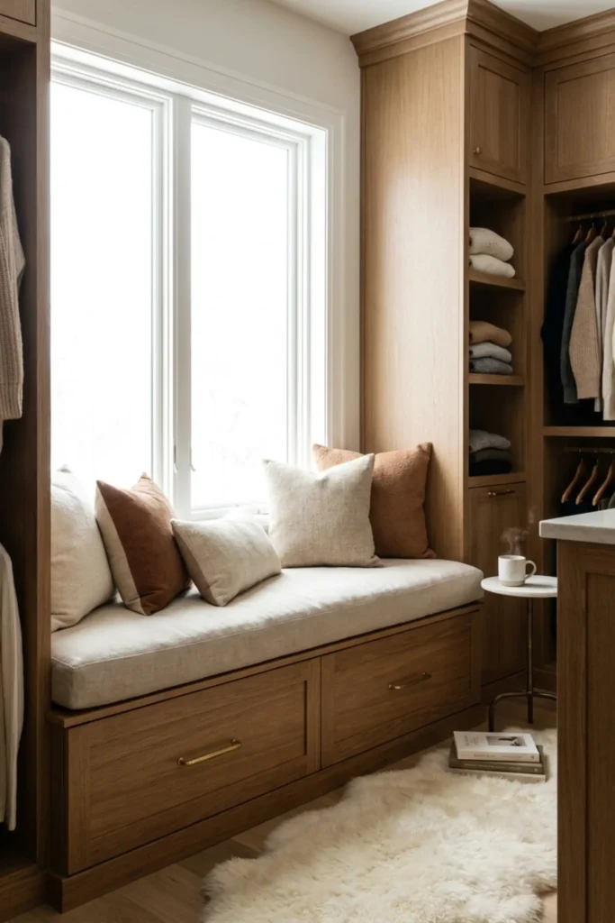 custom walk in closet designs