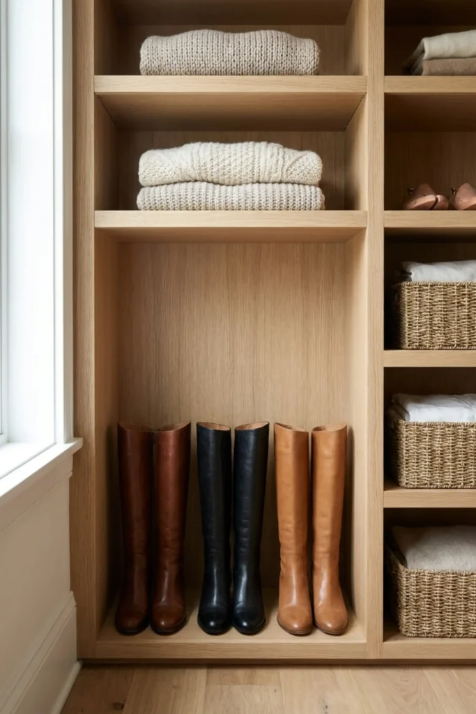 custom walk in closet designs
