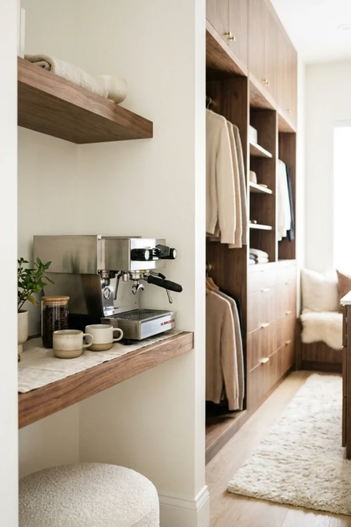 custom walk in closet designs