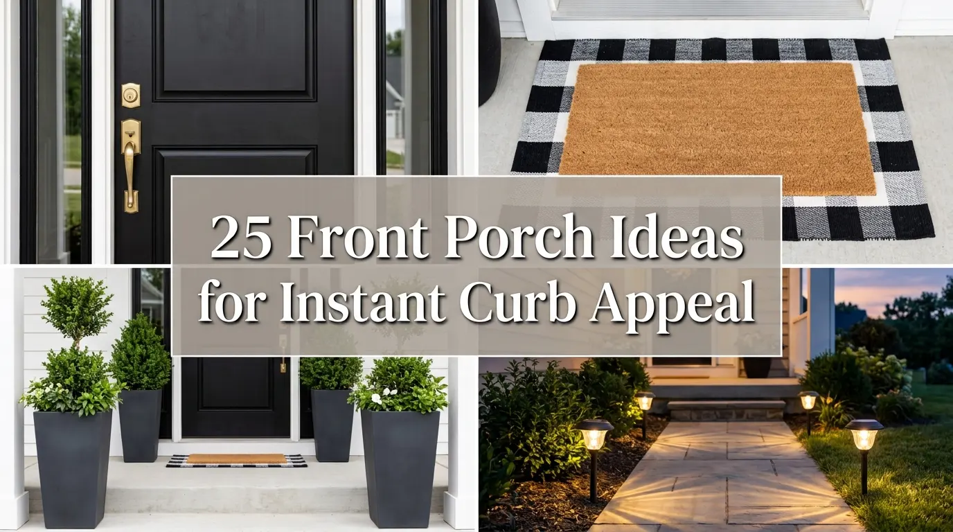 25 Front Porch Swing Ideas for a Cozy Outdoor Retreat