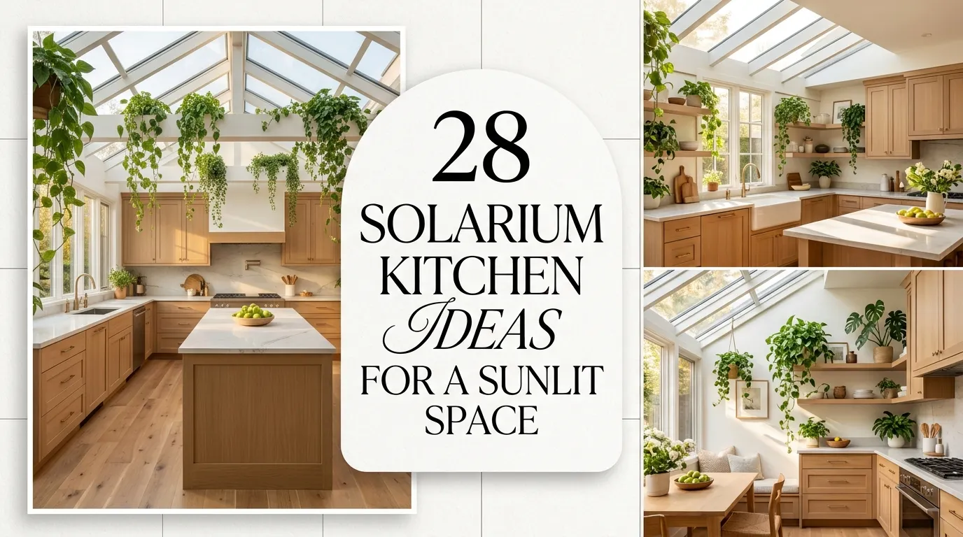28 Gorgeous Solarium Kitchen Ideas for the Ultimate Sunlit Space