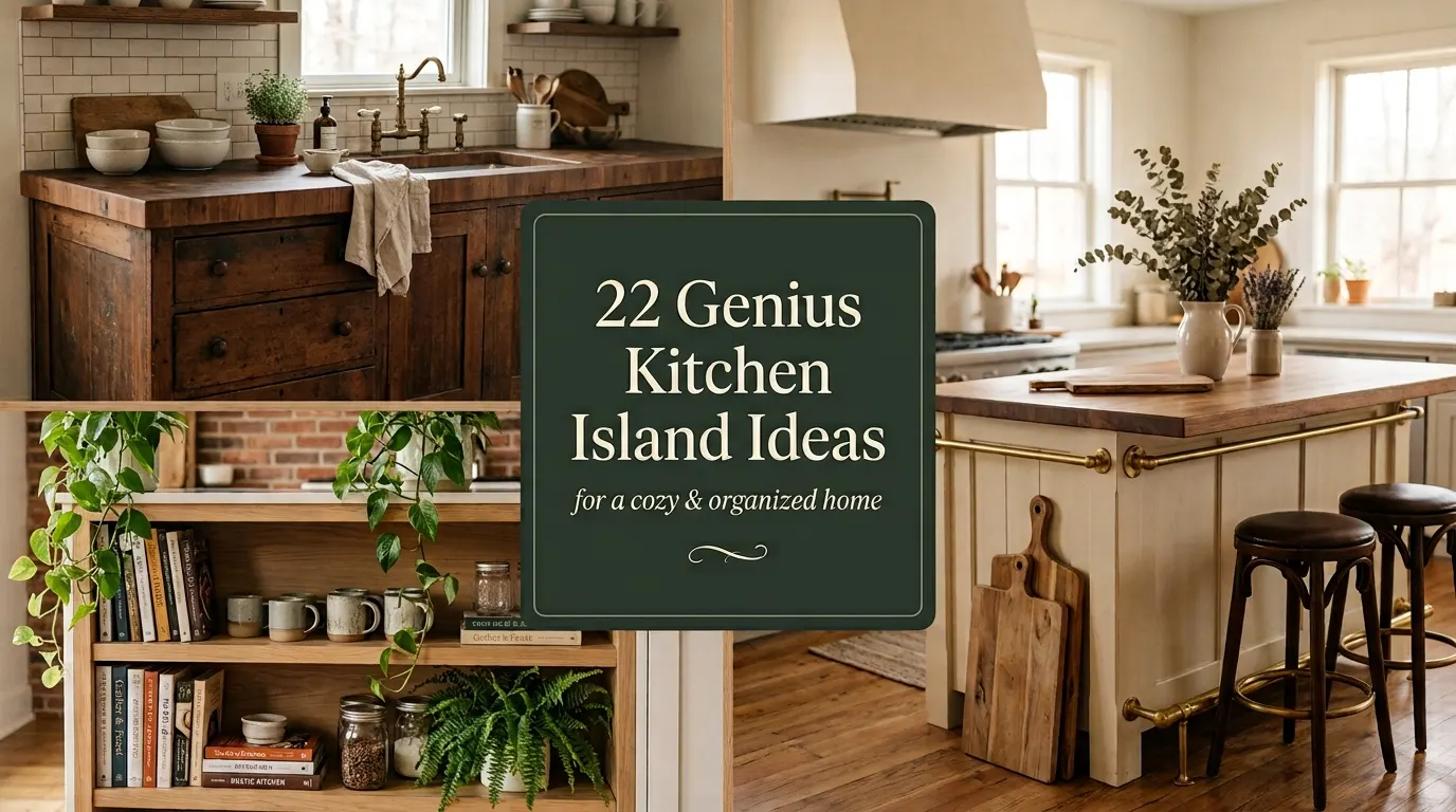 22 Brilliant Kitchen Island Ideas I Swear By for Style & Storage