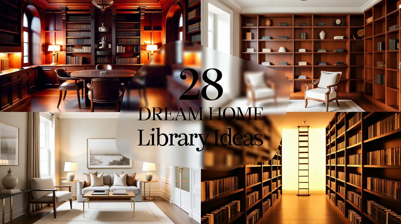 28 Aesthetic Home Library Ideas to Create Your Dream Reading Escape