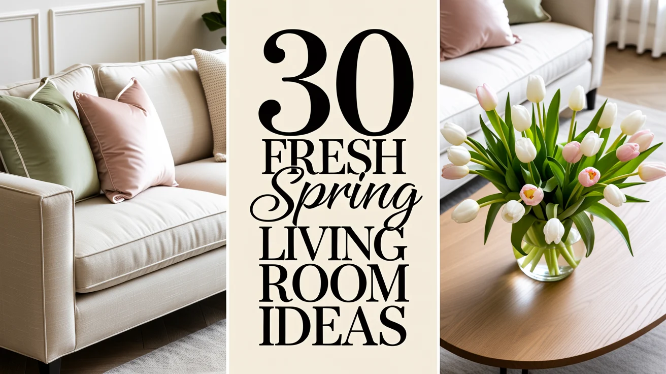 30 Spring Living Room Decor Ideas I Swear By for a Cozy, Airy Vibe