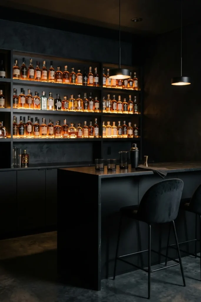 Monochromatic Black-Out Bar