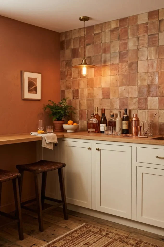 Warm Terracotta and Clay Tones