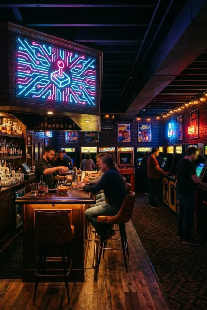 Basement Bar Arcade Combo