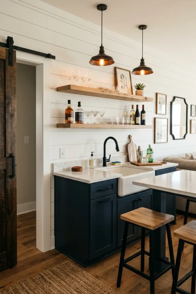 The Modern Farmhouse Basement