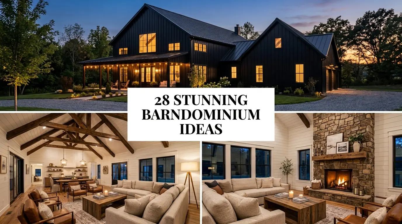 28 Stunning Barndominium Ideas for a Modern, Cozy Dream Home