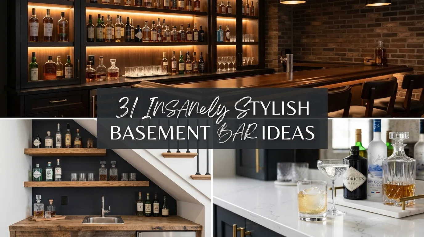 31 Brilliant Basement Bar Ideas for Every Budget and Space