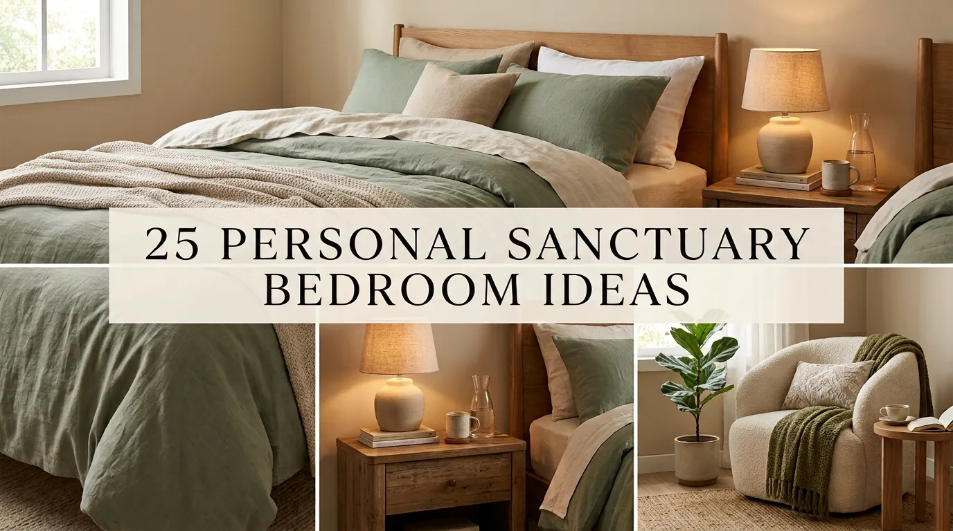 25 Personal Sanctuary Bedroom Ideas to Create Your Ultimate Retreat